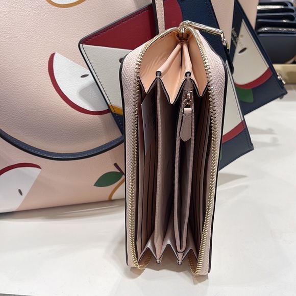 Kate Spade Honeycrisp Red Apple Continental Wallet
Pink Multi - Picture 8 of 16